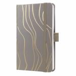 SIGEL J5350 Wochenkalender Jolie 2025 - Mocca Meringue ca. A6 - braun