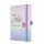 SIGEL J5347 Wochenkalender Jolie 2025 - Butterfly Confetti Candy - 1 Jahr - 2 Seiten = 1 Woche - Hardcover - 80 g/m² - ca. A5 - violett/rosa - 174 Seiten - FSC-zertifiziert