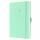 SIGEL J5409 Wochenkalender Jolie 2025 - mighty mint - 1 Jahr - 2 Seiten = 1 Woche - Hardcover - 80 g/m² - ca. A5 - mintgrün - 174 Seiten - FSC-zertifiziert