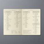 Sigel Wochenkalender Conceptum 2020/2021 18 Mon. Hardcover black 240S. ca.A6