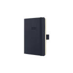Sigel Wochenkalender Conceptum 2021 Softcover black 176S. ca. A6