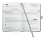 Sigel Wochenkalender Jolie 2021 Hardcover ca. A6 glacier grey 174S.