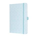 Sigel Wochenkalender Jolie 2021 Hardcover ca. A5 Blue Lace 174S.