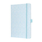Sigel Wochenkalender Jolie 2021 Hardcover ca. A5 Blue Lace 174S.