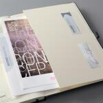 Wochenkalender Conceptum 2021 vertikales Layout black 192S. A4+