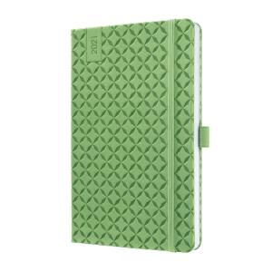 Sigel Wochenkalender Jolie 2021 Hardcover ca. A5 spring green 174S.
