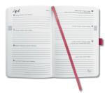 Sigel Wochenkalender Jolie 2020 Hardcover ca. A6 Red Sweetness 174S.
