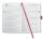 Sigel Wochenkalender Jolie 2020 Hardcover ca. A6 Red Sweetness 174S.