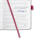 Sigel Wochenkalender Jolie 2020 Hardcover ca. A6 Red Sweetness 174S.