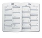 Sigel Wochenkalender Jolie 2020 Hardcover ca. A5 Green Jungle 174S.
