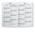 Sigel Wochenkalender Jolie 2020 Hardcover ca. A5 Green Jungle 174S.