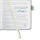 Sigel Wochenkalender Jolie 2020 Hardcover ca. A6 Aquamarine Moths 174S.