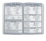 Sigel Wochenkalender Jolie 2020 Hardcover ca. A6 glacier grey 174S.