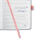 Sigel Wochenkalender Jolie 2020 Hardcover ca. A6 salmon pink 174S.