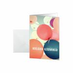 SIGEL DS617 Geburtstags-Karten - Balloons - rot/blau/gelb - A6 - 10 Karten + Umschläge - inkl. weiße Umschläge