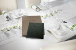 SIGEL SM211 Speisekarten-Mappe Gummi-Bindung - A5 - beige