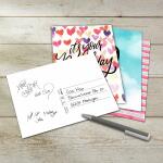 SIGEL DS703 Geburtstags-Postkarten-Set - Colourful...