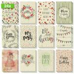 SIGEL DS702 Geburtstags-Postkarten-Set - Happy Grassy...