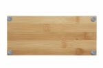 SIGEL SA206 Zubehörablage Eyestyle - beige - 24,50 x 2,50 x 10,90 cm - Bambus, Polyethylen (RPET) recycelt, Recyclingpapier