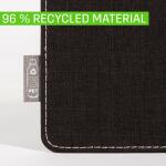 Schreibunterlage Eyestyle - hellgrau/schwarz - 60 x 0,70 x 45 cm