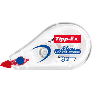 Bic Korrekturroller Mini Pocket Mouse 5mmx6m Einweg transparent
