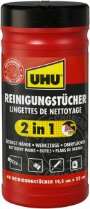 UHU Reinigungstücher 2 in 1
