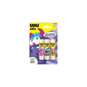 UHU Klebestift 3x8,2g Limited Edition Monsters Blister