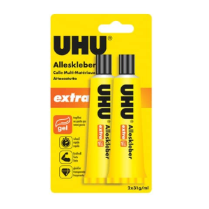 UHU AK extra 2x31g Bl. Blister 2x31g Alleskleber