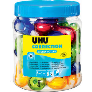 UHU Correction Roller Micro Tray 8m x 5mm