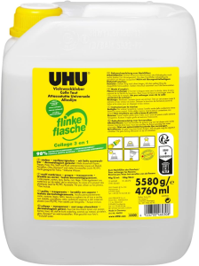 UHU flinke flasche 5580G/4760ML ohne Lösungsmittel Nachfüllkanister
