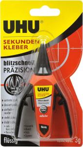 UHU SEKUNDENKLEBER Präzision 3g flüssig Blister