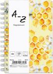 RNK Notizbuch mit Register A-Z A6 Honey 48 Bl