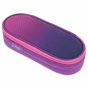 HLZ Faulenzer Etui mit Stifteschlaufen Pink/Purple