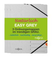Pagna Ordnungsmappenset Easy Grey 7 Fächer sortiert...
