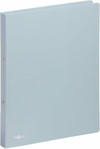 Pagna Ringbuch A4 16mm PP Pastell eco 2-Ring-Mechanik graublau