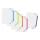Pagna Ordnungsmappenset Coool white Trend PP 5 Fächer  sort 5 St