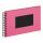 Pagna Spiralalbum 24x17cm Passep. Stoffeinband 40S d.rosa