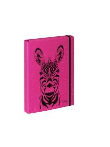 Pagna Sammelbox A4 Zebra Gummizugverschluss