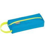 Pagna Schlampermäppchen recycled PET 22x8x5cm eckig hellblau