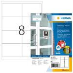 Herma Etiketten stark haftend wetterfest 99,1 x 67,7 mm weiss 80 Bl 640 Etik. LaserCopy