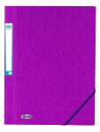 ELBA Eckspannermappe EUROFOLI tige A4 600g Karton violett