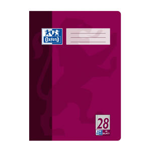 Oxford Schulheft A5 Classic 16 Blatt Lineatur 28 pflaume 15St