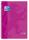 Oxford Collegeblock A4 Classic Euro pean Book 80 Blatt kariert pink 5St