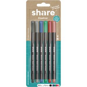 Edding Fineliner 6er-Blister