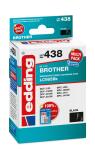 Edding Tintenpatrone EDD-438 ersetzt Brother LC985BK Doppelpack