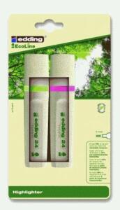 Textmarker 24 2er-Blister gelb-pink