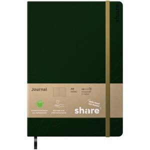 Edding Notebook A5 punktkariert grün