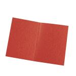Aktendeckel Colorspan-Karton rot genutet, für DIN A4