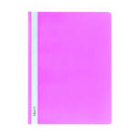 PP Schnellhefter, A4, rosa 25er Polybeutel