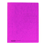 Spiralhefter Colorspan-Karton fuchsia für DIN A4, mit kfm.Heftung